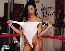 Hot Sexy Kira Noir Signed 8x10 Photo Adult Star Authentic Autograph Beckett