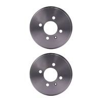 2 Bremstrommeln Ø 211 Mm Ø 13,7 Mm Hella FüR U.A. Seat Arosa
