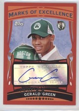2005-06 Topps Marks of Excellence Auto Gerald Green #ME-GG Auto 9l4