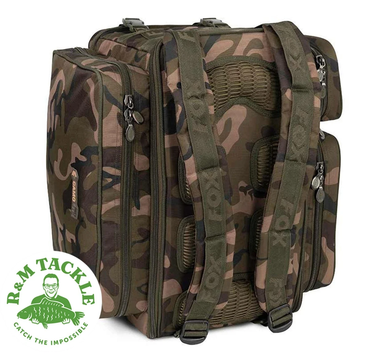 fox camo tackle box Camolite 12 Pot Hookbait Case Constructed from durable Fox Camo Fishing Tackle Bags