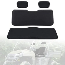 Fits For Polaris Ranger 500 700 800 2002-2008 1680D UTV Bench Seat Covers Black