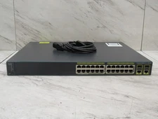 Cisco Catalyst 2960 series 24 Port PoE Ethernet Switch WS-C2960-24PC-L 
