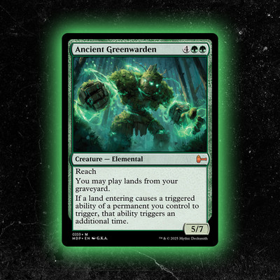 Ancient Greenwarden - Custom MTG Card - High-Quality