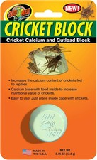 Zoo Med Cricket Block Calcium  Gutload for Feeder Insects 0.45-Ounce 3-Pack
