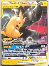 Pikachu & Zekrom GX 33/181 World Championship Decks for sale | eBay