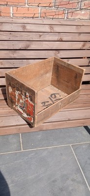 Authentische Vintage British Columbia Holz Apfelkiste