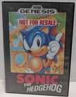 Sonic The Hedgehog Not For Resale Version Sega Genesis 1991 Complete In Box