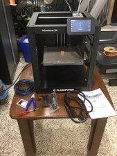 flashforge adventurer 5m pro 3d printer only zero hours of usage!!!