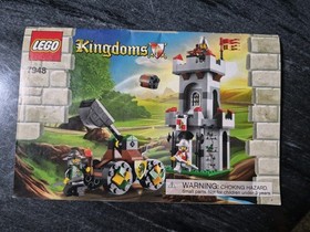 100% Complete LEGO Kingdoms 7948 Outpost Attack Castle w/instructions 