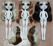 Pinkie Cooper Nude Dolls x3 for spares/repair.