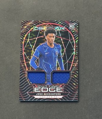 2024-25 Panini Obsidian #CE-JA Josh Acheampong Cutting Edge Red Pulsar /49 RC