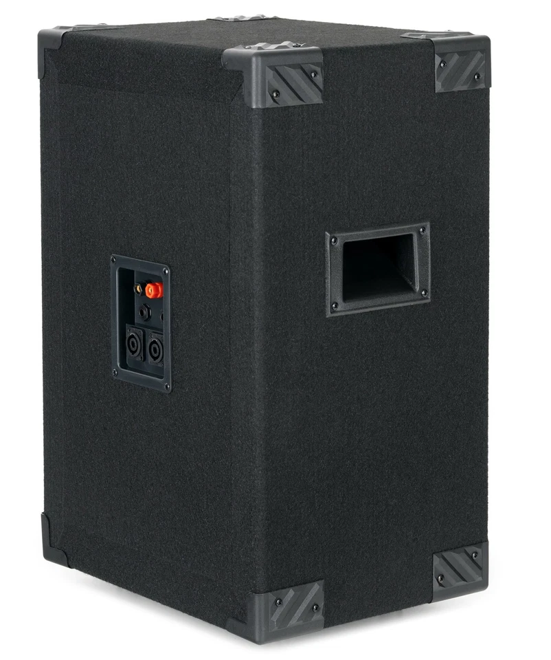 PA Anlage DJ Party Sound Lautsprecher Boxen Bluetooth Verstärker Kabel Set 1200W - Bild 4 von 4