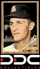 1962 Topps #439 Jerry Buchek Cardinals Very Good
