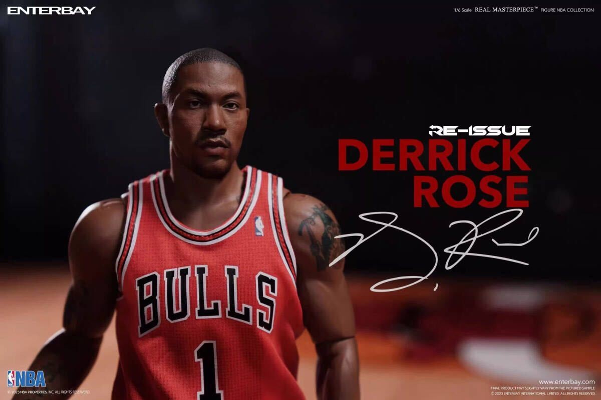ENTERBAY DERRICK ROSE 1/6 フィギュア　ローズ ENTERBAY 1/6 NBA Bulls Derrick Rose Limited Ver. Action