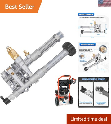 #ad Lightweight amp; Durable Pressure Washer Pump Head Easy Installation Kit $65.49