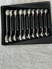 Snap On Combination Stubby Wrench Set Of 10 Pieces 10 -19mm Metric