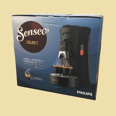 Philips Senseo CSA 240/60 Kaffeepadmaschine Select - Klavierlackschwarz