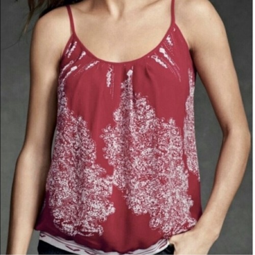 Cabi Heart of Township Cami Tank Spaghetti Strap Blouse Size Small Style 162