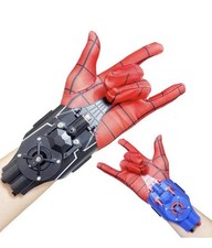 Spider-Man Web Shooter Toy - Kids Wrist Launcher Cosplay Glove Costume Set