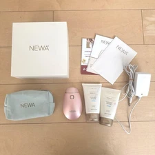 NEWA LIFT Facial Beauty Device Pink w/Charger Skin Tightening Anti-Aging Japan