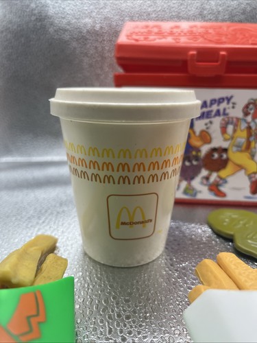 Vintage Fisher Price 1989 McDonalds Happy Meal Lunch Box Made In USA Quaker Oats - Picture 4 of 10