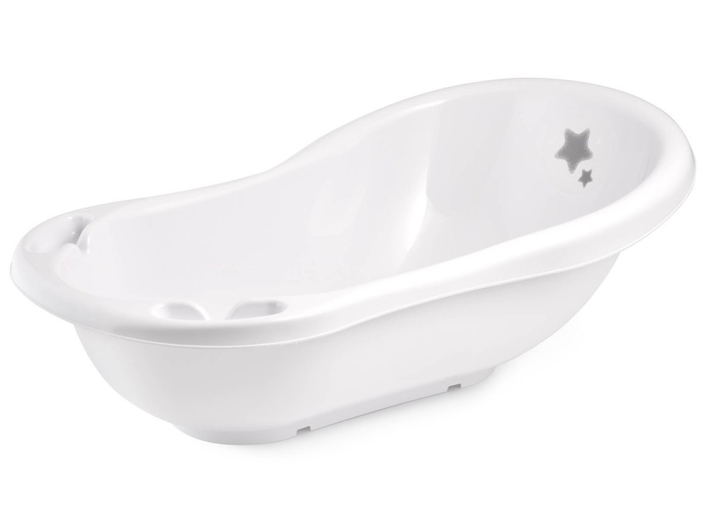 Stars Bathtub, Dimensions 48X28X84 Neutral Colors Lulabi