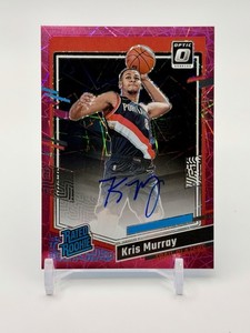 2023-24 Donruss Optic Kris Murray Rated Rookie Pink Velocity Auto /79 SP RC