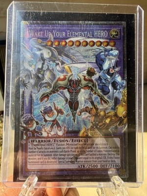 Yu-Gi-Oh! Wake Up Your Elemental HERO RA05 -EN142 Starlight 1st Ed