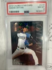 2013 Calbee Shohei Ohtani Rookie Star Card #S-61 PSA 8 NM-MT NPB Fighters RC