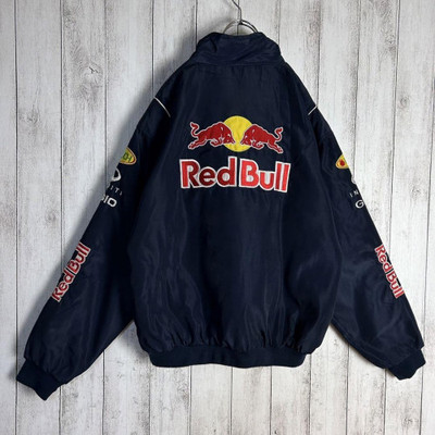 Rare] Red Bull racing jacket with multi-embroidered Size XL