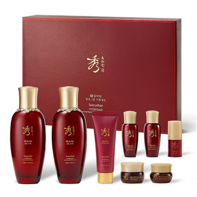 Ginseng Skincare Gift Set - Hyobidam Korean Skin Care Set, Premium Gift Set for
