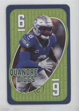 2024 Uno Fandom NFL Seattle Seahawks Green Quandre Diggs #6 0c4