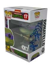 Corey Feldman Signed Donatello Teenage Mutant Ninja Turtles Funko Pop BAS COA