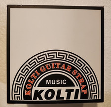 Kolti Music Guitar Strap for Men or Women Adjustable 46" to 52". NEW