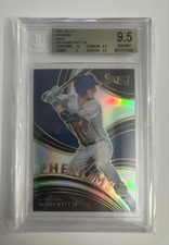2021 Panini Select Phenoms Bobby Witt Jr #PH-19 Holo Prizm (RC) BGS 9.5 GEM MINT