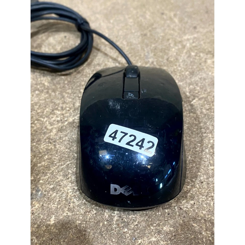 Dell M-UAV-DEL8 Laser Mouse Ergonomic USB Wired Scroll Wheel 3-Button for PC - Image 3 of 4