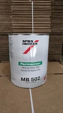 Axalta MB 502 Spies Hecker Permacron 3.5L. Free Shipping! Brand New