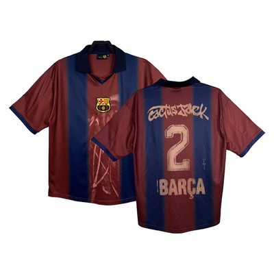 Barcelona x Travis Scott Retro-Trikot   nostalgisches Gedenken/
