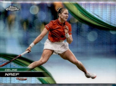 2025 Topps Chrome #159 Celine Naef Prism Refractor