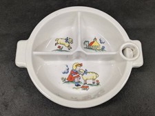 Hankscraft Ceramic Baby Food Warming Dish 6" No Plug Vintage
