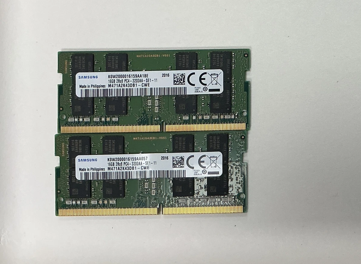 Samsung DDR4 SDRAM 16 GB Capacity per Module Memory (RAM) Just
