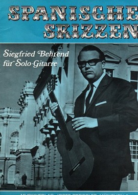 4 Stücke für Flamencogitarre - ''Spanische Skizzen'' von Siegfried Behrend