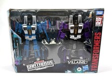 Skywarp & Thundercracker Transformers Earthrise War For Cybertron New NIB