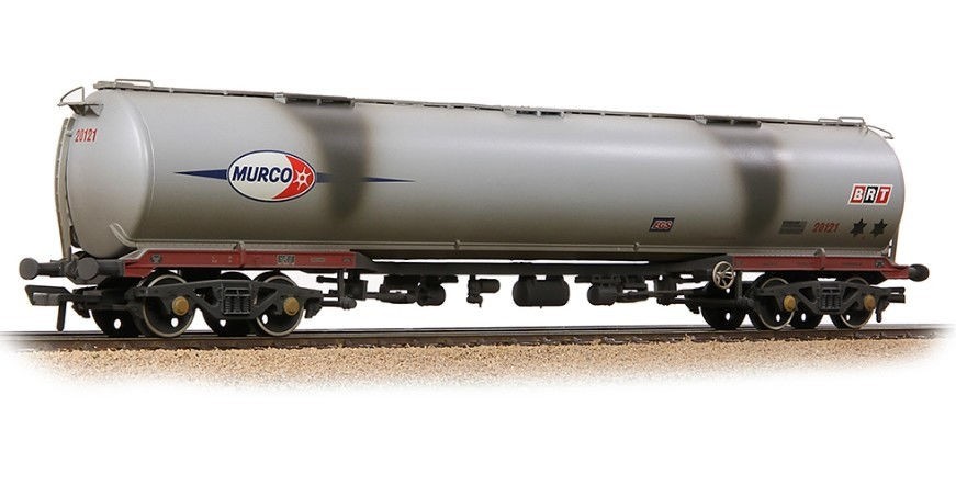 Bachmann 38-119A BR 102T TEA Bogie Tank Wagon 'Murco' Grey [Weathered]