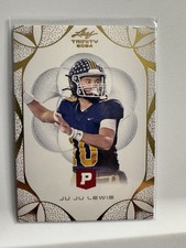 2024 Leaf Trinity Pristine Football #63 Ju Ju Lewis