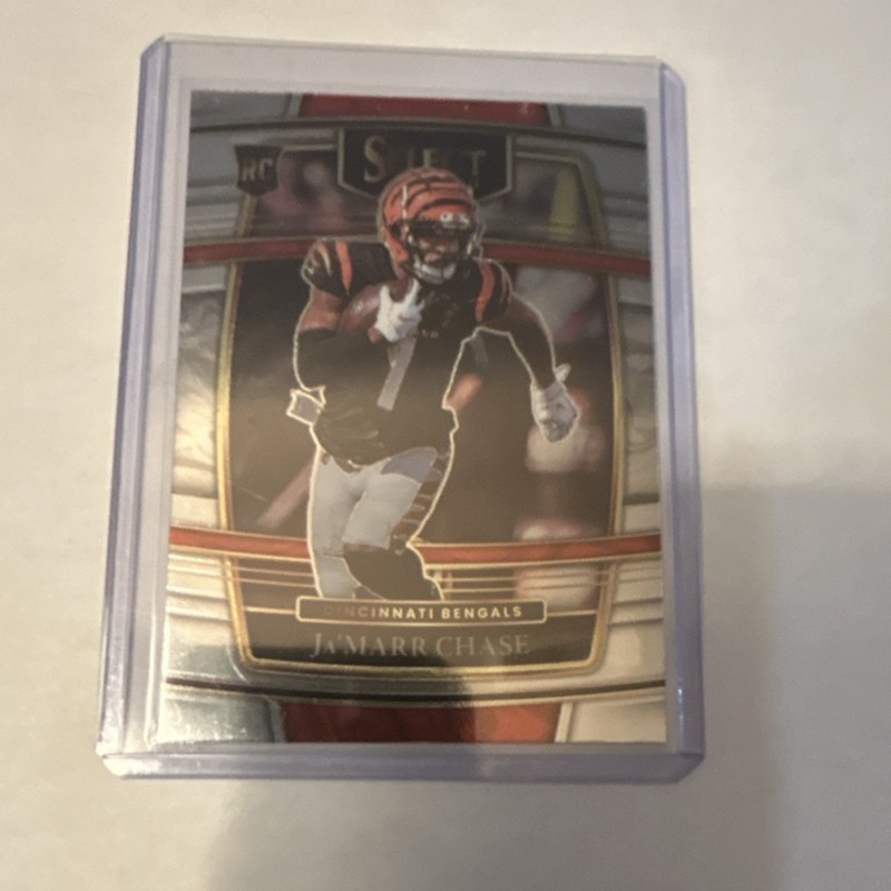 Panini 2021 Select Ja'Marr Chase Rookie #47 Concourse Cincinnati Bengals