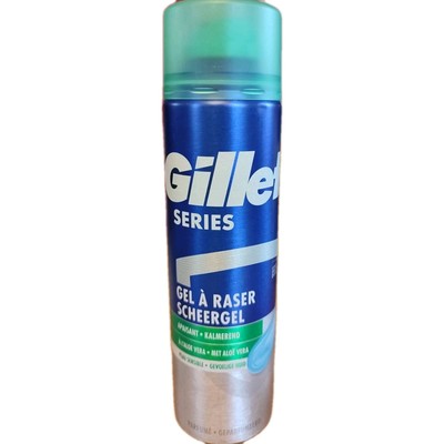 GILLETTE SERIES GEL Ä RASER SCHEERGEL  MIT ALOE VERA
