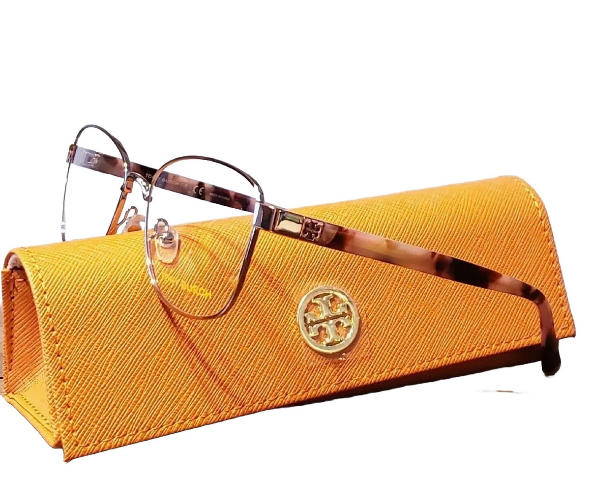 Tory Burch Gold Frame Sunglasses with Orange Case Tory Burch 7144U Progressive No Line Reading Sunglasses  main image 3