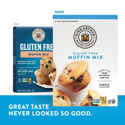 King Arthur Flour Muffin Mix Gluten Free 16-Ounce Pack of 6 White - Picture 6 of 10
