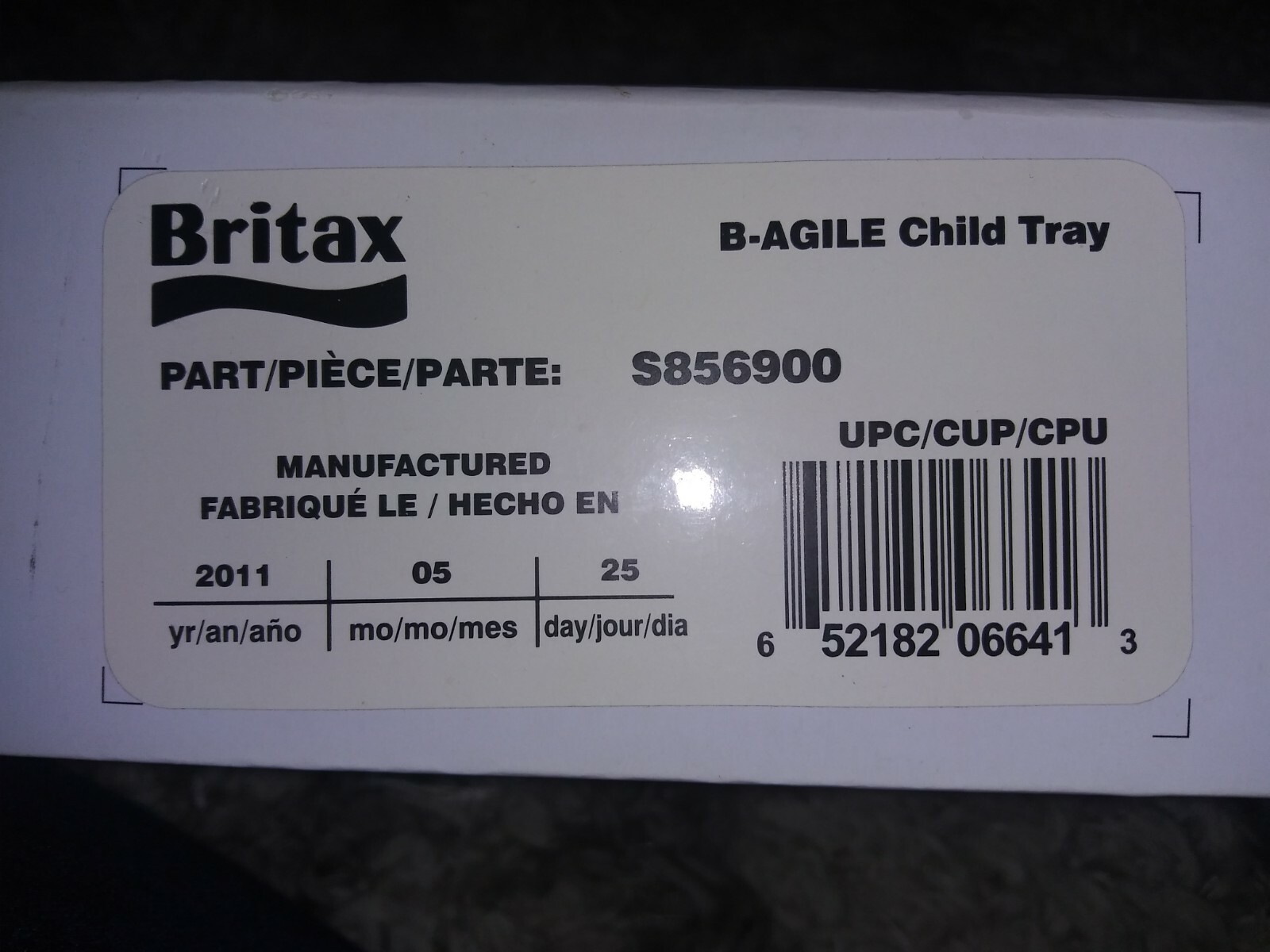 b agile tray